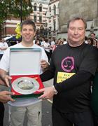 Legal walking in the London sun